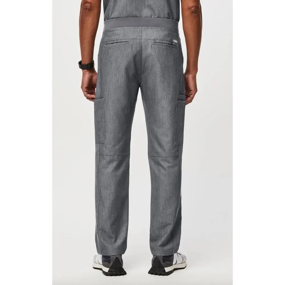 Men's Figs Axim Cargo Pocket Scrub Pants size L in Graphite Workwear Utility